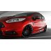 Накладки сплиттеры на пороги на Ford Fiesta MK7 ST / ST-Line / Zetec S